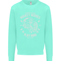 Hockey Heroes Street Ice Mens Sweatshirt Jumper Peppermint