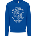Hockey Heroes Street Ice Mens Sweatshirt Jumper Royal Blue