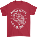 Hockey Heroes Street Ice Mens T-Shirt Cotton Gildan Red