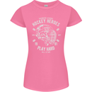 Hockey Heroes Street Ice Womens Petite Cut T-Shirt Azalea