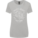 Hockey Heroes Street Ice Womens Wider Cut T-Shirt Sports Grey