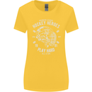 Hockey Heroes Street Ice Womens Wider Cut T-Shirt Yellow