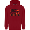 Hockey I'm a Keeper Funny Ice Street Childrens Kids Hoodie Red