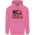 Hockey I'm a Keeper Funny Ice Street Mens 80% Cotton Hoodie Azelea