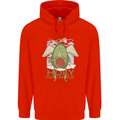 Holy Guacamole Funny Food Angel Childrens Kids Hoodie Bright Red