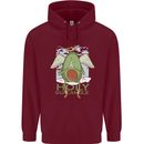 Holy Guacamole Funny Food Angel Childrens Kids Hoodie Maroon