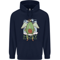 Holy Guacamole Funny Food Angel Childrens Kids Hoodie Navy Blue
