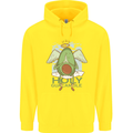 Holy Guacamole Funny Food Angel Childrens Kids Hoodie Yellow