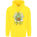 Holy Guacamole Funny Food Angel Childrens Kids Hoodie Yellow