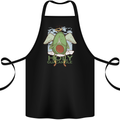 Holy Guacamole Funny Food Angel Cotton Apron 100% Organic Black