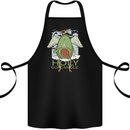 Holy Guacamole Funny Food Angel Cotton Apron 100% Organic Black