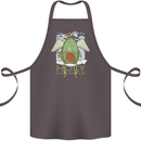 Holy Guacamole Funny Food Angel Cotton Apron 100% Organic Dark Grey