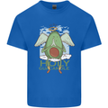 Holy Guacamole Funny Food Angel Kids T-Shirt Childrens Royal Blue