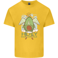 Holy Guacamole Funny Food Angel Kids T-Shirt Childrens Yellow