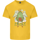 Holy Guacamole Funny Food Angel Kids T-Shirt Childrens Yellow