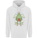 Holy Guacamole Funny Food Angel Mens 80% Cotton Hoodie White