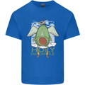 Holy Guacamole Funny Food Angel Mens Cotton T-Shirt Tee Top Royal Blue