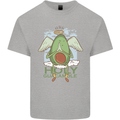 Holy Guacamole Funny Food Angel Mens Cotton T-Shirt Tee Top Sports Grey
