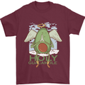 Holy Guacamole Funny Food Angel Mens T-Shirt Cotton Gildan Maroon