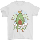 Holy Guacamole Funny Food Angel Mens T-Shirt Cotton Gildan White