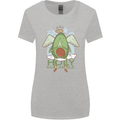 Holy Guacamole Funny Food Angel Womens Wider Cut T-Shirt Sports Grey