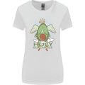 Holy Guacamole Funny Food Angel Womens Wider Cut T-Shirt White