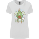 Holy Guacamole Funny Food Angel Womens Wider Cut T-Shirt White