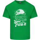 Home Is Where You Park It Funny Caravan Kids T-Shirt Childrens Irish Green