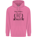 Home Is Where Your Cat Is Funny Kitten Childrens Kids Hoodie Azalea