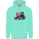 Honey Badger Childrens Kids Hoodie Peppermint