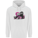 Honey Badger Childrens Kids Hoodie White