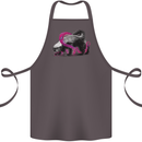 Honey Badger Cotton Apron 100% Organic Dark Grey