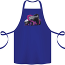 Honey Badger Cotton Apron 100% Organic Royal Blue