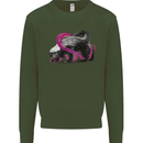 Honey Badger Kids Sweatshirt Jumper Forest Green