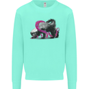 Honey Badger Kids Sweatshirt Jumper Peppermint