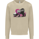 Honey Badger Mens Sweatshirt Jumper Sand