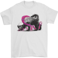 Honey Badger Mens T-Shirt Cotton Gildan White