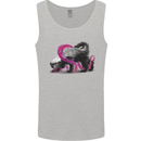 Honey Badger Mens Vest Tank Top Sports Grey