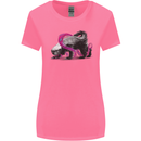 Honey Badger Womens Wider Cut T-Shirt Azalea
