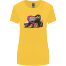 Honey Badger Womens Wider Cut T-Shirt Yellow
