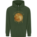 Honeymoon Honey Moon Honeymoonin Childrens Kids Hoodie Forest Green