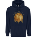 Honeymoon Honey Moon Honeymoonin Childrens Kids Hoodie Navy Blue