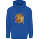 Honeymoon Honey Moon Honeymoonin Childrens Kids Hoodie Royal Blue