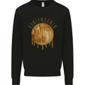 Honeymoon Honey Moon Honeymoonin Kids Sweatshirt Jumper Black