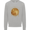 Honeymoon Honey Moon Honeymoonin Kids Sweatshirt Jumper Sports Grey