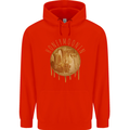 Honeymoon Honey Moon Honeymoonin Mens 80% Cotton Hoodie Bright Red