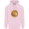 Honeymoon Honey Moon Honeymoonin Mens 80% Cotton Hoodie Light Pink