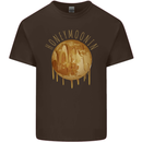 Honeymoon Honey Moon Honeymoonin Mens Cotton T-Shirt Tee Top Dark Chocolate