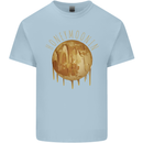 Honeymoon Honey Moon Honeymoonin Mens Cotton T-Shirt Tee Top Light Blue