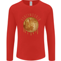 Honeymoon Honey Moon Honeymoonin Mens Long Sleeve T-Shirt Red